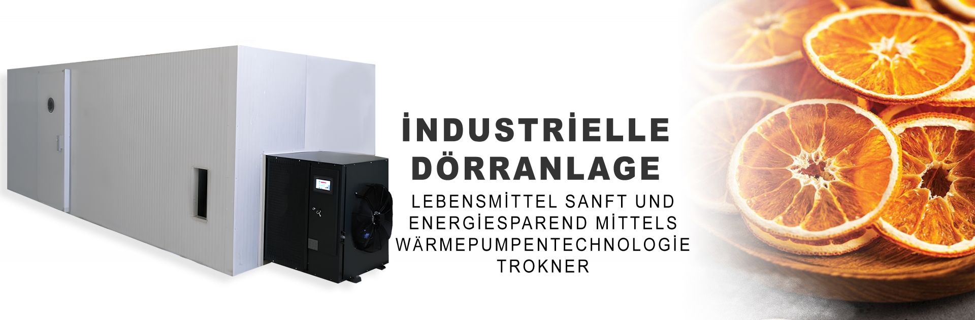 LEBENSMITTELTROCKNER-WÄRMEPUMPE